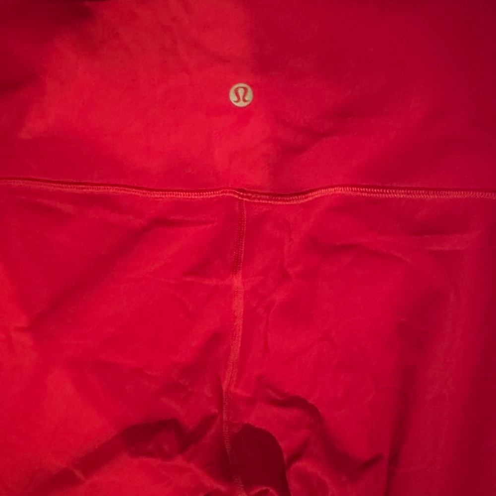 Lululemon Red Tiger Lunar New Year limited edition Wunder Under high waist 25" - Picture 4 of 6